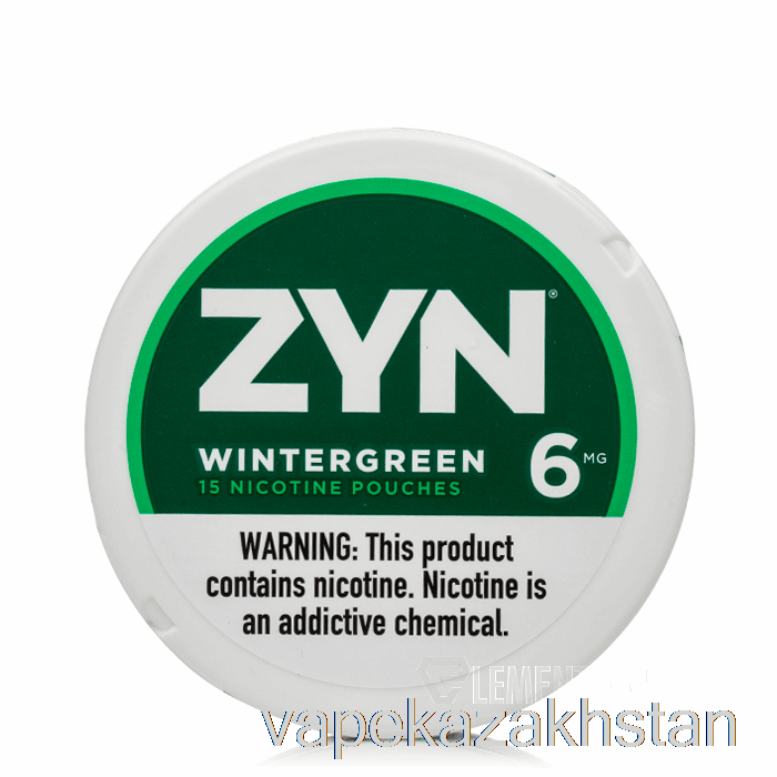 Vape Disposable ZYN Nicotine Pouches - WINTERGREEN 6mg